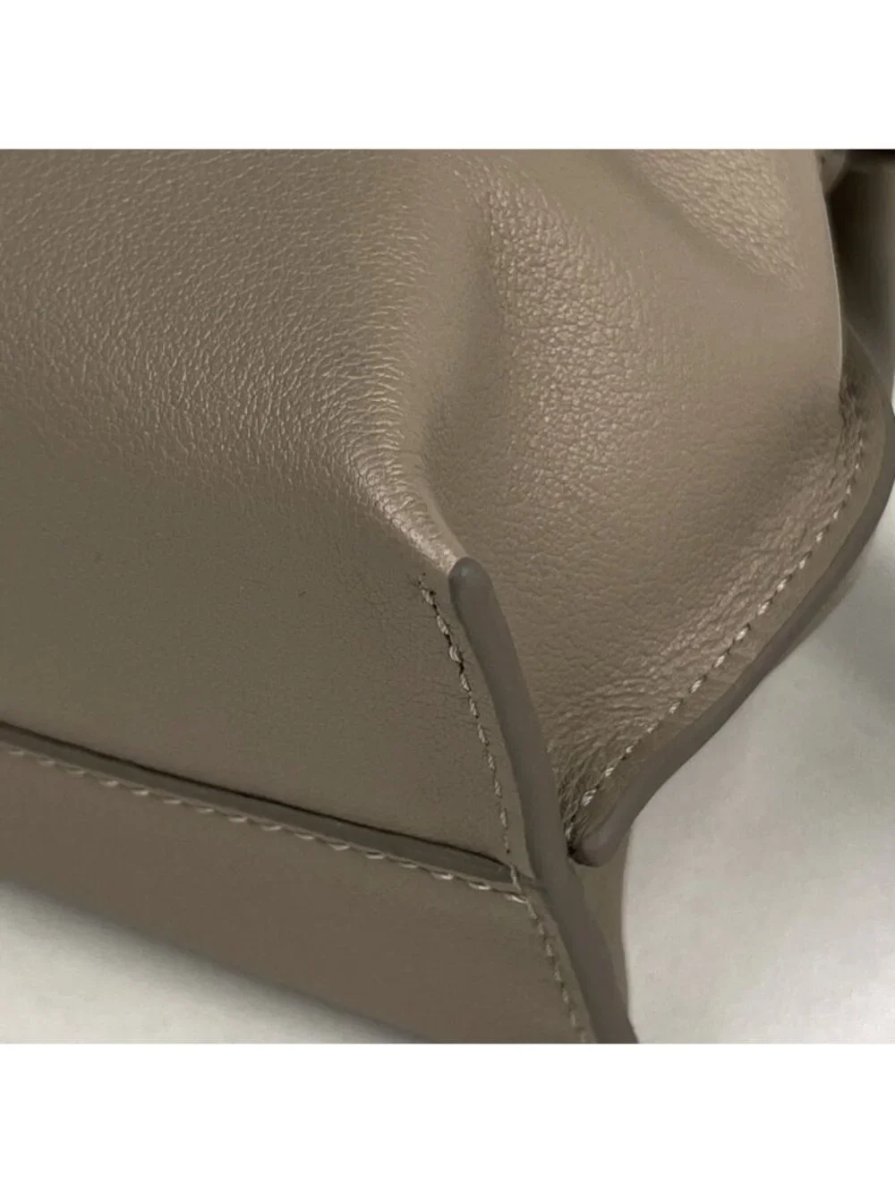 Loewe Flamenco Clutch Mini 2-Way Leather Sand
